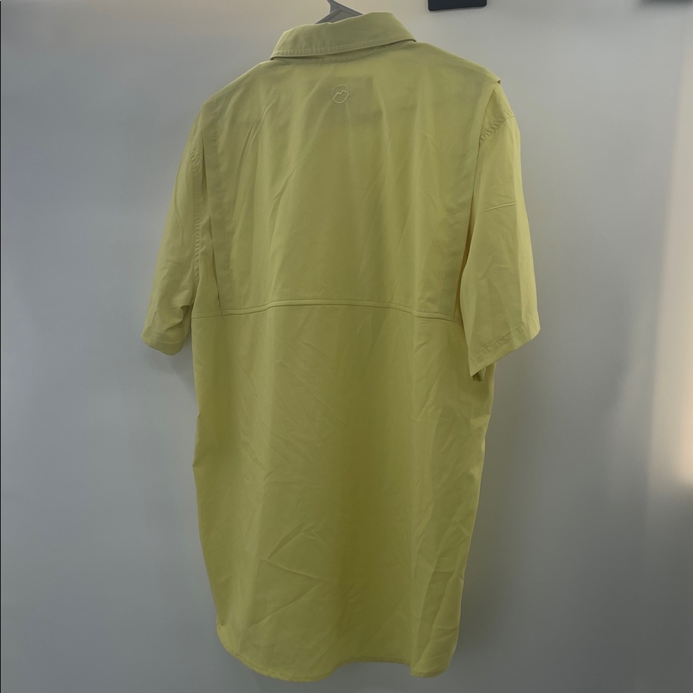 Magellan outdoors Yellow fish gear loose fit Shirt - Picture 6 of 9